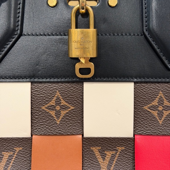 Louis Vuitton City Steamer Damier Tressage Monogram Canvas & Leather MM - Picture 15 of 15